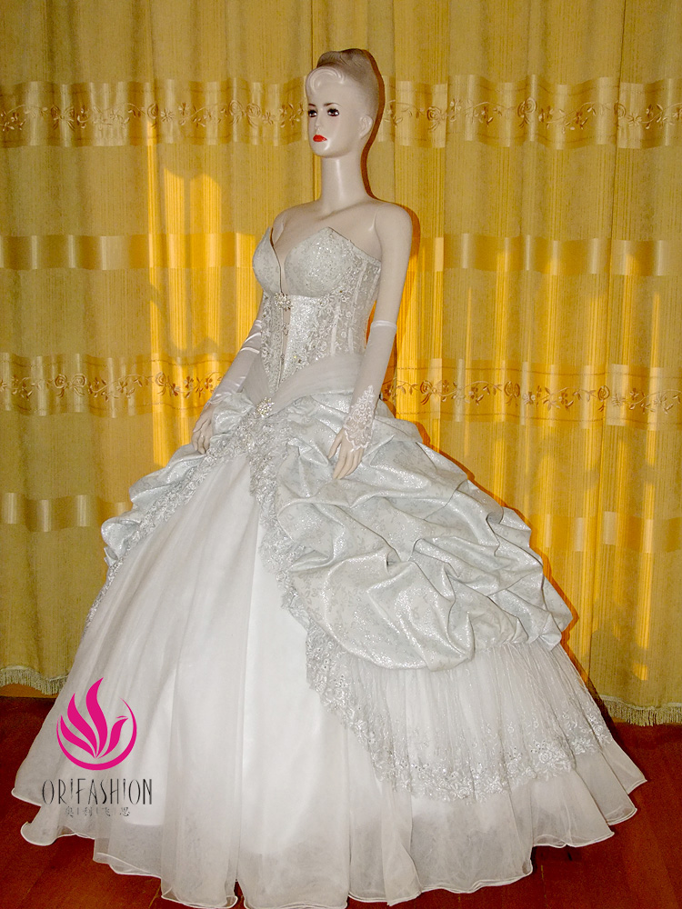 Orifashion Handmade Romantic Princess Style Wedding Dr